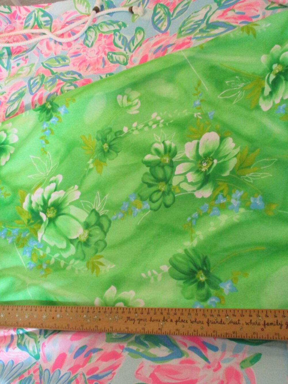 Handmade by Hilo Hattie!! Palazzo Lime Romper size 8 Vintage 60s - Picture 7 of 7